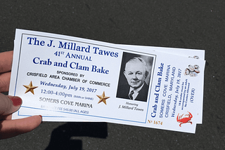 Tawes Crab & Clam Bake — Seafood & Schmoozing