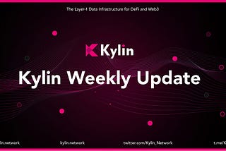 Kylin Weekly Update #15: Pichiu Distributed