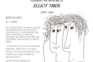 Fundraiser For the Stonewall National Museum | Artwork of Elliot Tiber