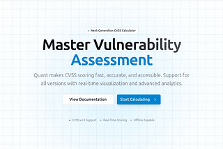 Introducing Cyberpath Quant: The Next-Generation CVSS Calculator