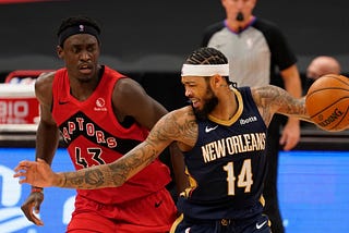 The 2020–2021 Toronto Raptors — Game 1 and 2