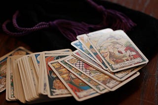 Repetición de cartas en una tirada de Tarot