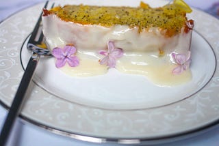 #SusanCooksVegan: Lemon Glazed Vegan Lilac & Lemon Poppy Seed Loaf — EcoLux☆Lifestyle