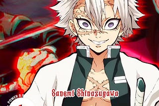 Demon Slayer Sanemi Shinazugawa Cosplay Contact Lenses