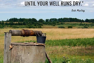 Has your well run dry?