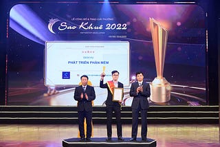 SotaTek Won Sao Khue Award 2022 “5-star Software Development Services”