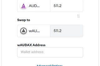 How to Swap wAUDAX to USDT