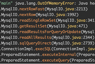 MySQL three reading modes (normal, streaming, cursor)