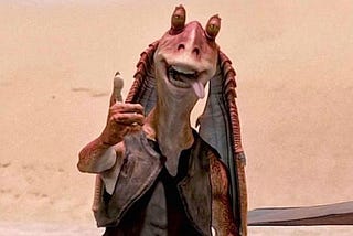 Jar Jar Binks est le vrai méchant de Star Wars (entre autres théories)