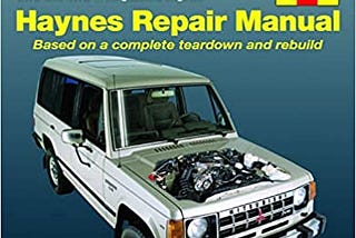 READ/DOWNLOAD*+ Mitsubishi Pickup & Montero ‘83’96 (Haynes Repair Manuals) FULL BOOK PDF & FULL…