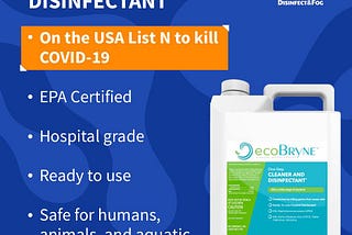 Why Organic Disinfectants Are the Best Choice for Businesses and Homes