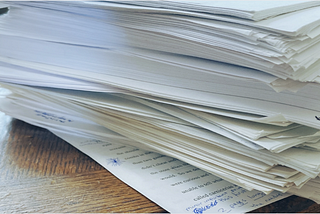 stack of paper