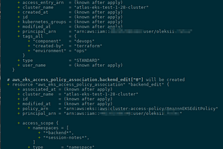 Terraform: managing EKS Access Entries and EKS Pod Identities