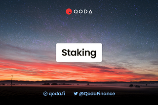 Qoda’da Nasıl Yapılır: Staking