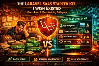 The Laravel SaaS Starter Kit I Wish Existed When I Spent 3 Weeks Building Boilerplate