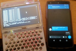 Getting Signal on a PocketCHIP