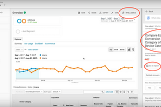 New Feature: How to Ask Google Analytics Intelligence for Insights
