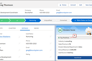 Accelerating the Sales Cycle: Unleashing the Power of AI with Salesforce Einstein Lead Scoring