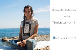 Remote Interviews with Thalassa van Beek