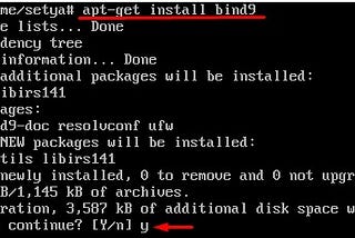 Konfigurasi DnsServer Bind9 on Debian 9