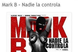 Mark B — Nadie la controla http://ift.tt/20Simoy