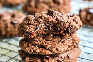 Double Chocolate Pudding Cookies