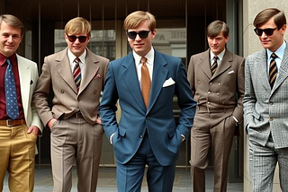 Men’s Fashion In The 1960s