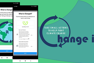 Why we created Changeit climate change app?