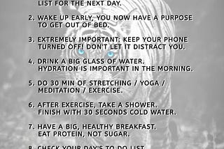 This 1 Simple & Easy Step has made me 1000x More Productive in the Morning!