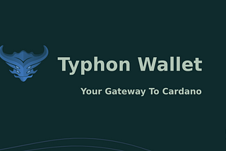Typhon Wallet & Cardanoscan
