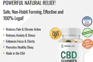 What Is AtenaLabs Hemp Gummies It Work? Huge Discounts For USA