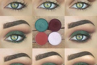 eye makeup for green eyes