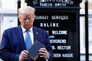 Christians Set Bar So Low For Trump, He Can Trip Over It