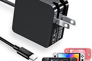 Top 45W USB C Charger for Steam Deck and Nintendo Switch