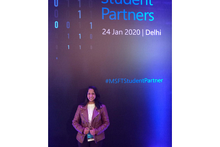 Microsoft Student Partner India Summit 2020.