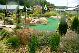 How to build a miniature golf course