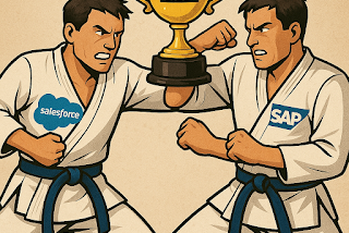 Data Wars: SAP Vs. Salesforce In The AI-Driven Enterprise Future