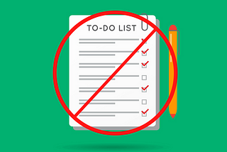 The Problem With To-Do Lists