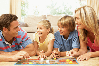 Board Game with Family