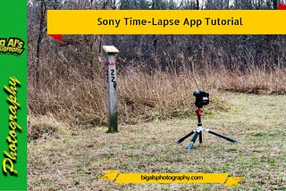 How to Use Sony Time-Lapse App Tutorial