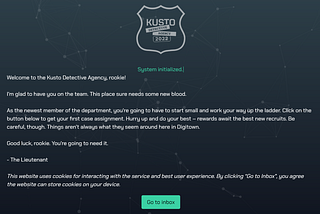 Kusto Detective Agency — The rarest book is missing! (Part 1 of 5)