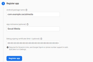 Firebase Connection