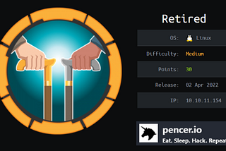 Retired from HackTheBox — Detailed Walkthrough