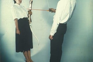 Marina Abramović & Ulay — Rest Energy, 1980