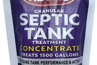 Roebic K-37-BAG Granular Septic Tank Treatment: Concentrated, Removes Clogs, Environmentally Friendly Bacteria Enzymes, Safe for Toilets, Sinks, Showers - 12 Ounces