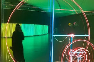 At a recent art bath in Lisbon at MAAT (Musem of Art, Architecture and Technology)