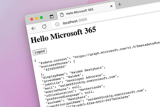 Build your first Microsoft 365 app in 10 minutes