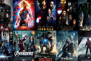 Marvel Movies, Ranked (Part 1)