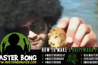 How to Make a Drift Wood Weed Pipe — MasterBong