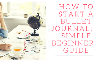 Are you curious about how to start a bullet journal? If you love all things organization + getting creative, a bullet journal is a great way to tap into both of those things.